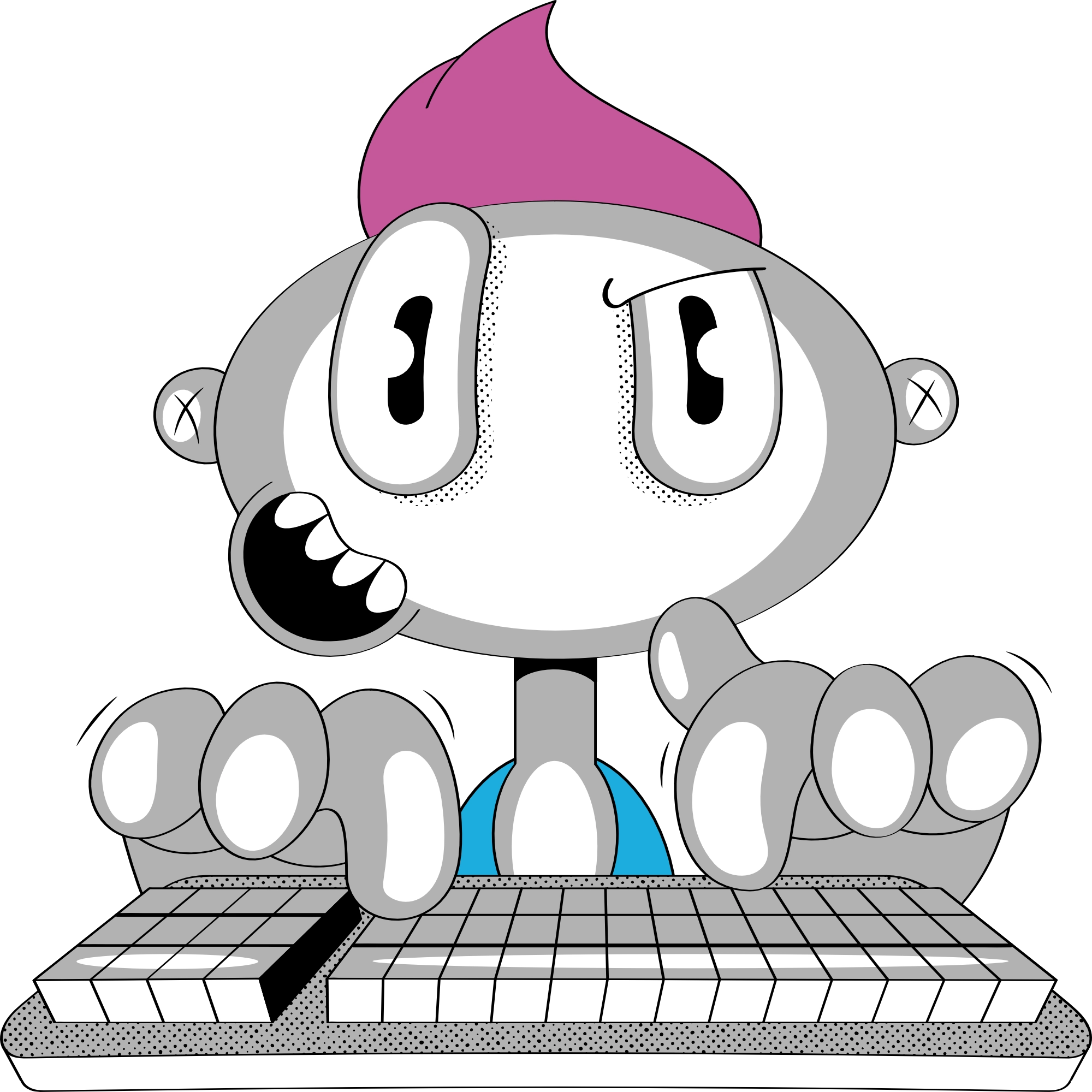 looney copywriter creates digital content